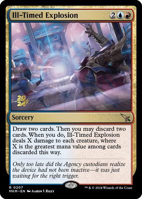 Ill-Timed Explosion card from Prerelease Cards
