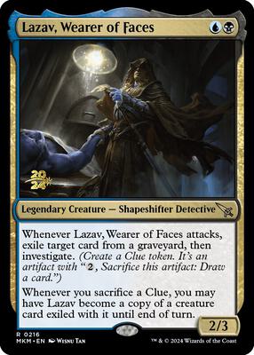 Lazav, Wearer of Faces card from Prerelease Cards