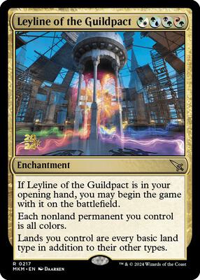 Leyline of the Guildpact card from Prerelease Cards