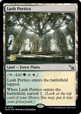 Lush Portico card from Prerelease Cards