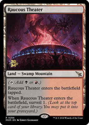 Raucous Theater card from Prerelease Cards