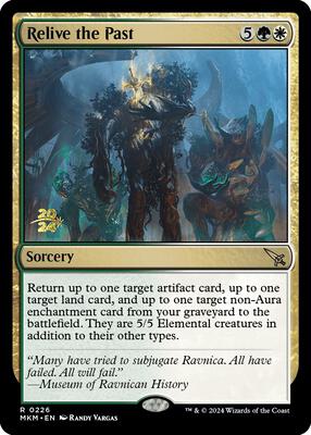 Relive the Past card from Prerelease Cards