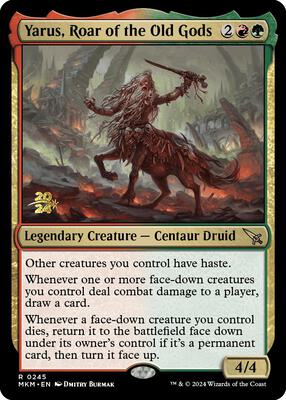 Yarus, Roar of the Old Gods card from Prerelease Cards