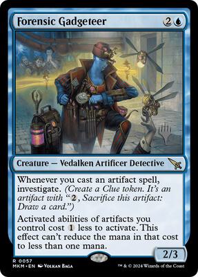 Forensic Gadgeteer card from Promo Pack: Murders at Karlov Manor