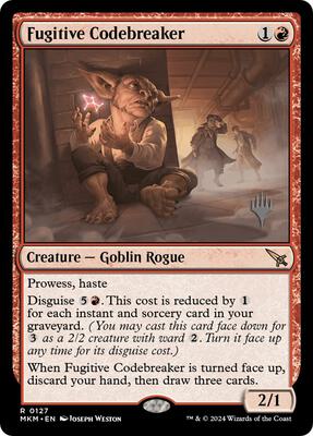 Fugitive Codebreaker card from Promo Pack: Murders at Karlov Manor