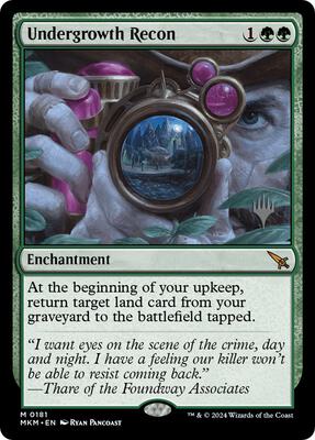 Undergrowth Recon card from Promo Pack: Murders at Karlov Manor
