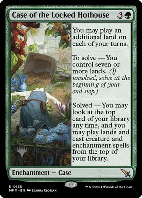 Case of the Locked Hothouse card from Promo Pack: Murders at Karlov Manor
