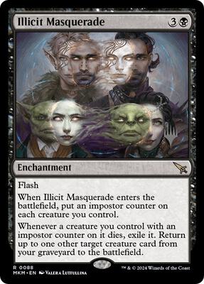 Illicit Masquerade card from Promo Pack: Murders at Karlov Manor