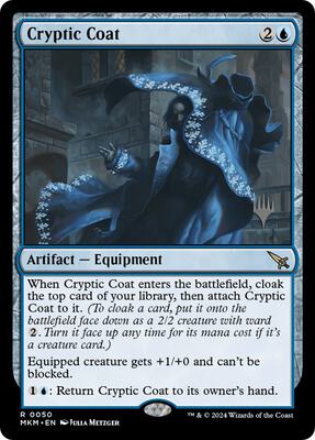 Cryptic Coat card from Promo Pack: Murders at Karlov Manor