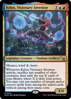 Kylox, Visionary Inventor card from Promo Pack: Murders at Karlov Manor