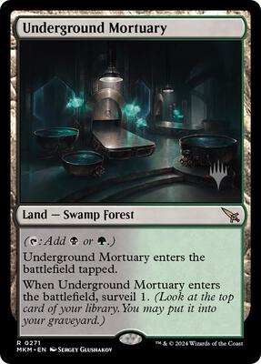 Underground Mortuary card from Promo Pack: Murders at Karlov Manor