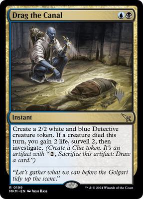 Drag the Canal card from Promo Pack: Murders at Karlov Manor