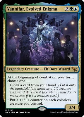 Vannifar, Evolved Enigma card from Promo Pack: Murders at Karlov Manor