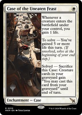Case of the Uneaten Feast card from Promo Pack: Murders at Karlov Manor
