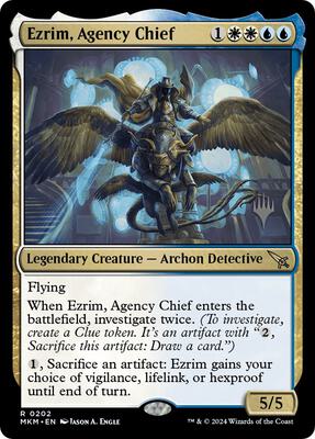Ezrim, Agency Chief card from Promo Pack: Murders at Karlov Manor