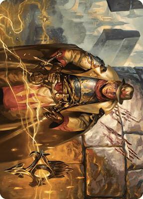 Tenth District Hero Art Card card from Art Series: Murders at Karlov Manor