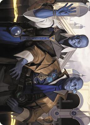 Hotshot Investigators Art Card card from Art Series: Murders at Karlov Manor