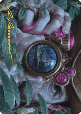 Undergrowth Recon Art Card (Gold-Stamped Signature) card from Art Series: Murders at Karlov Manor