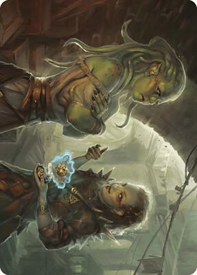 Extract a Confession Art Card card from Art Series: Murders at Karlov Manor