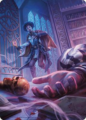 Deadly Complication Art Card card from Art Series: Murders at Karlov Manor