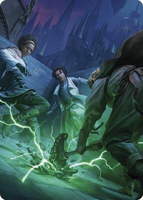 Fanatical Strength Art Card card from Art Series: Murders at Karlov Manor