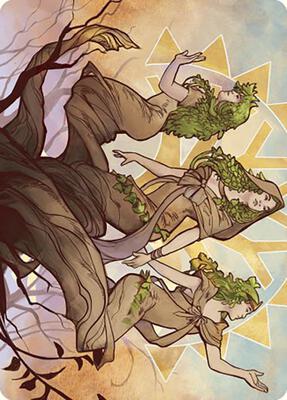 Trostani, Three Whispers Art Card card from Art Series: Murders at Karlov Manor