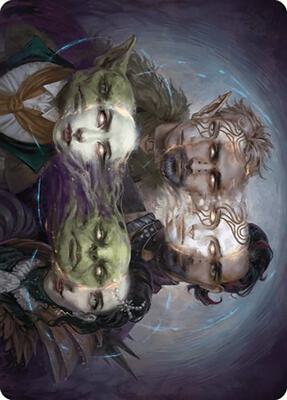 Illicit Masquerade Art Card card from Art Series: Murders at Karlov Manor
