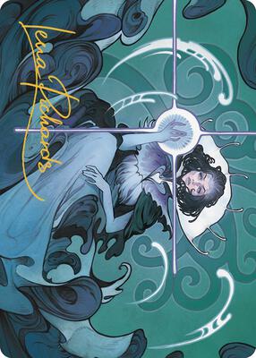 Vannifar, Evolved Enigma Art Card (Gold-Stamped Signature) card from Art Series: Murders at Karlov Manor