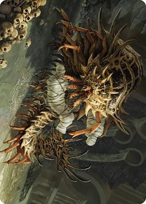Rot Farm Mortipede Art Card card from Art Series: Murders at Karlov Manor