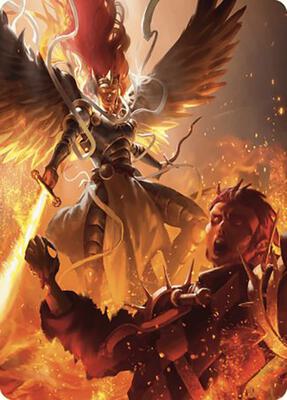 Warleader's Call Art Card (35/49) card from Art Series: Murders at Karlov Manor