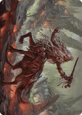 Yarus, Roar of the Old Gods Art Card (24/49) card from Art Series: Murders at Karlov Manor