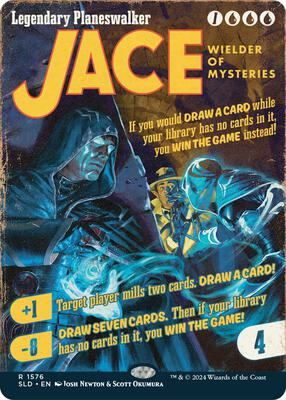 Jace, Wielder of Mysteries card from Secret Lair Drop Series