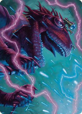 Kylox, Visionary Inventor Art Card card from Art Series: Murders at Karlov Manor