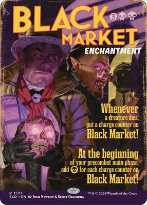 Black Market (1577) card from Secret Lair Drop Series