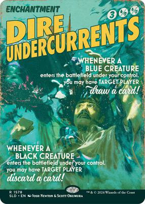 Dire Undercurrents card from Secret Lair Drop Series