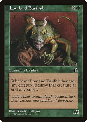 Lowland Basilisk card from Stronghold
