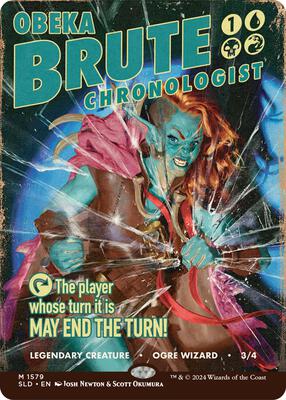 Obeka, Brute Chronologist card from Secret Lair Drop Series
