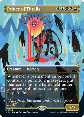 Prince of Thralls card from Secret Lair Drop Series