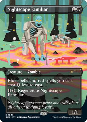 Nightscape Familiar card from Secret Lair Drop Series