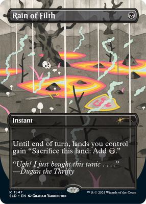 Rain of Filth card from Secret Lair Drop Series