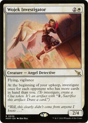 Wojek Investigator (b) card from Murders at Karlov Manor
