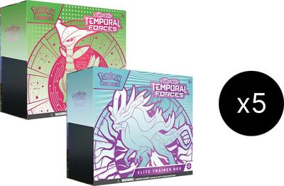 Temporal Forces Elite Trainer Box Case card from SV05: Temporal Forces