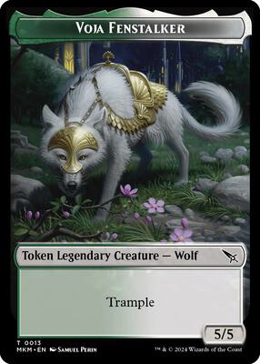 Voja Fenstalker Token card from Murders at Karlov Manor
