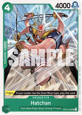 Hatchan (Tournament Pack Vol. 6) card from One Piece Promotion Cards