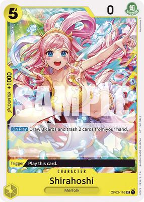 Shirahoshi (Tournament Pack Vol. 6) card from One Piece Promotion Cards