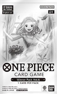 Winner Pack Vol. 6 card from One Piece Promotion Cards