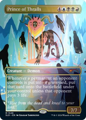 Prince of Thralls (Rainbow Foil) card from Secret Lair Drop Series