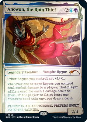 Anowon, the Ruin Thief (Rainbow Foil) card from Secret Lair Drop Series