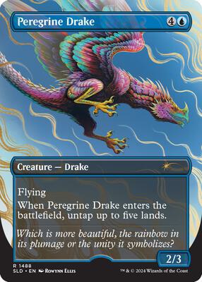 Peregrine Drake card from Secret Lair Drop Series