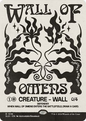 Wall of Omens card from Secret Lair Drop Series
